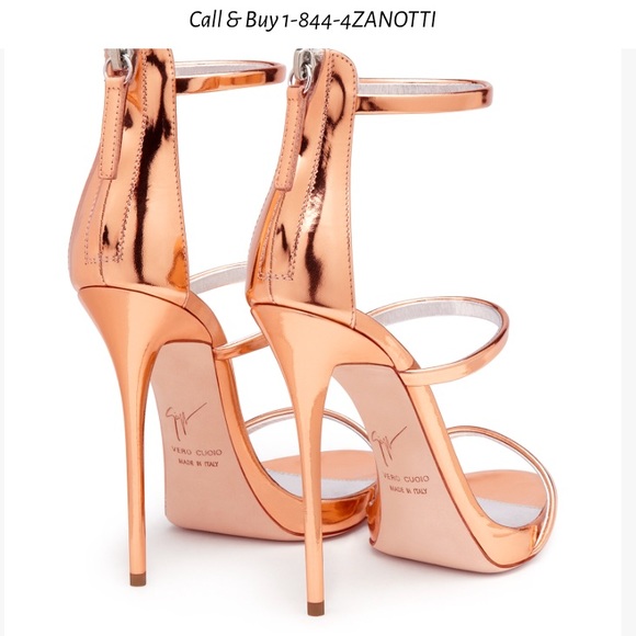 Giuseppe Zanotti Harmony Rose Gold Ramino - Picture 7 of 8